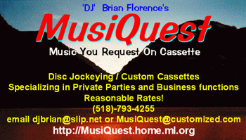 MusiQuest:  Get your favorite songs on a cassette NOW!