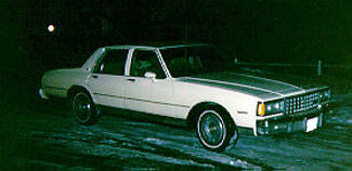 My Caprice Classic... a car that kicks Probes' ass